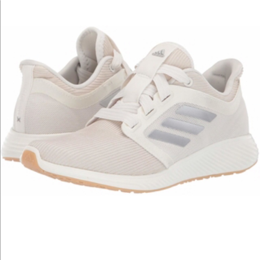 White Adidas Women’s Edge Lux 3 Shoes